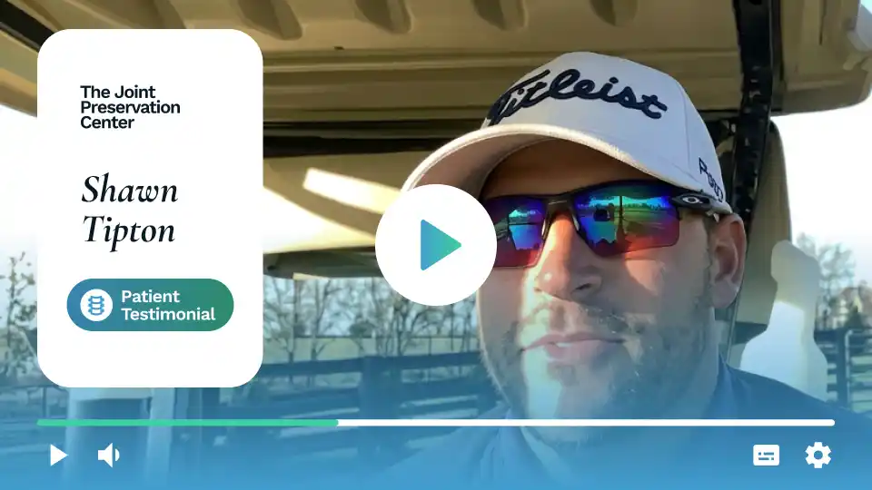 Patient testimonial video