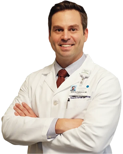 Dr. Stefan Turkula, board-certified orthopedic and sports medicine surgeon specializing in advanced joint preservation in Idaho.