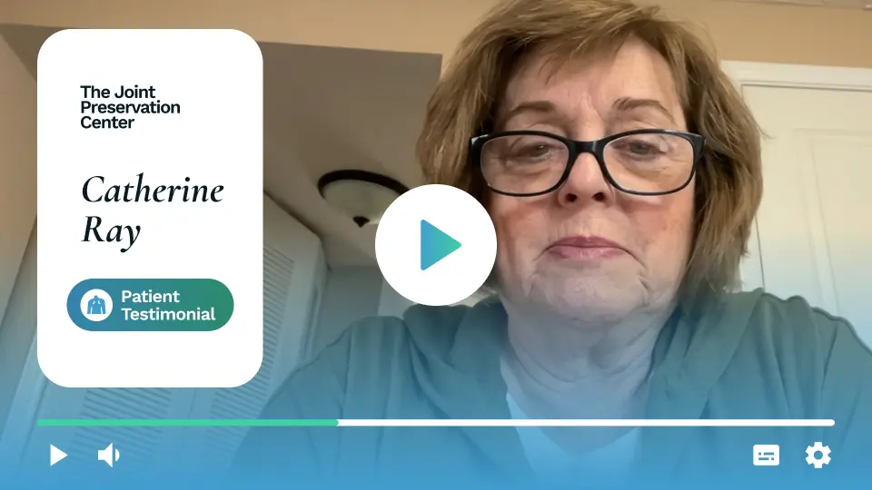 Patient testimonial video
