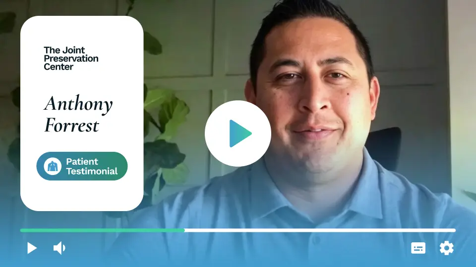 Patient testimonial video