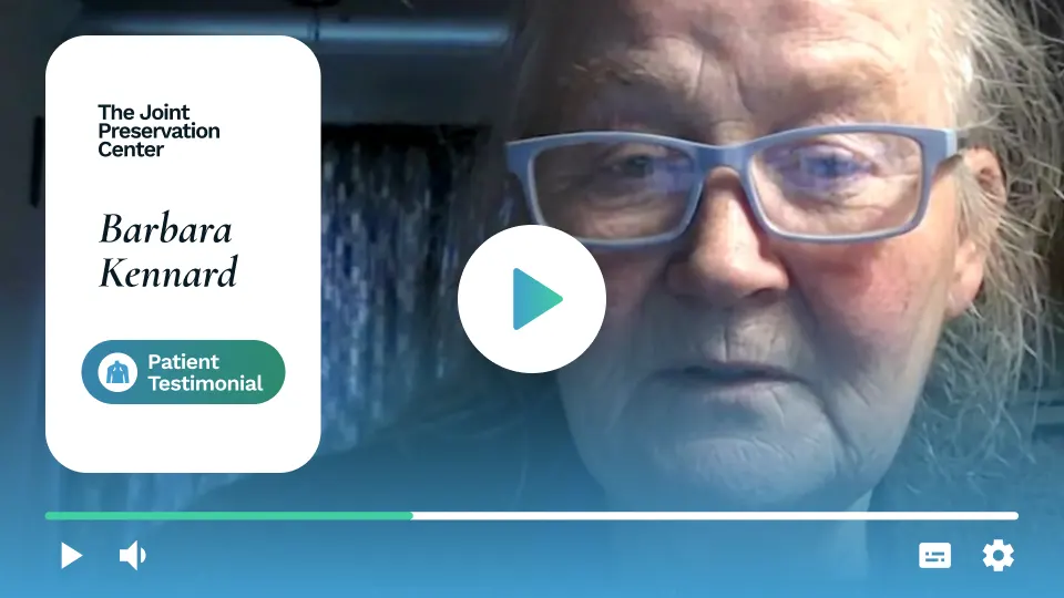 Patient testimonial video