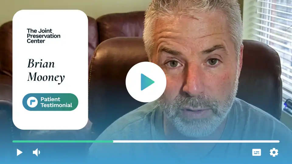 Patient testimonial video