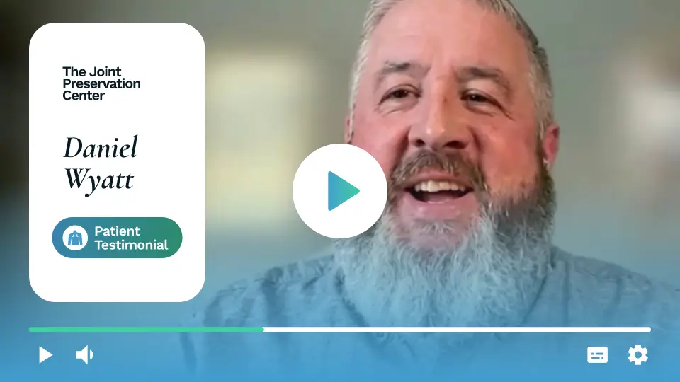 Patient testimonial video