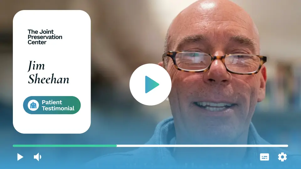 Patient testimonial video