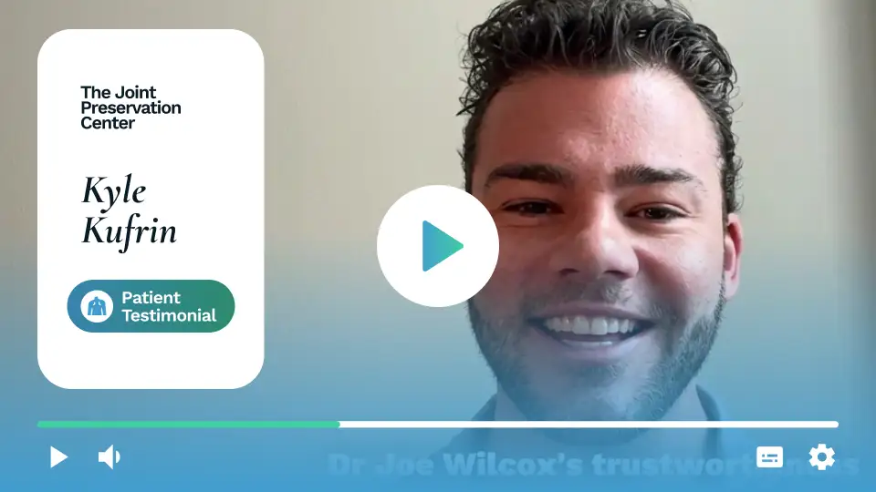 Patient testimonial video
