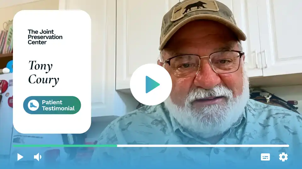 Patient testimonial video